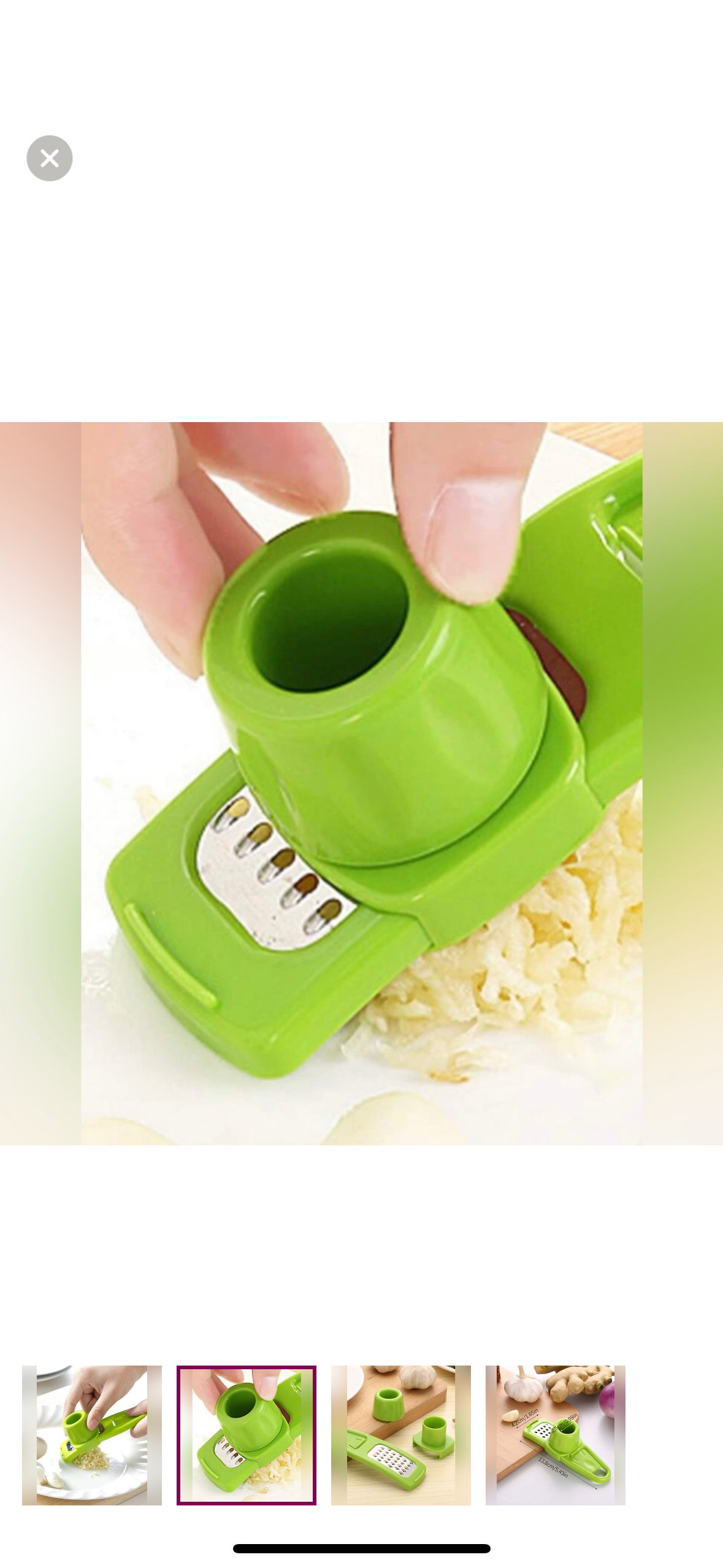 1pc Multifunctional Grinder, Shredder or Press...Color: Green