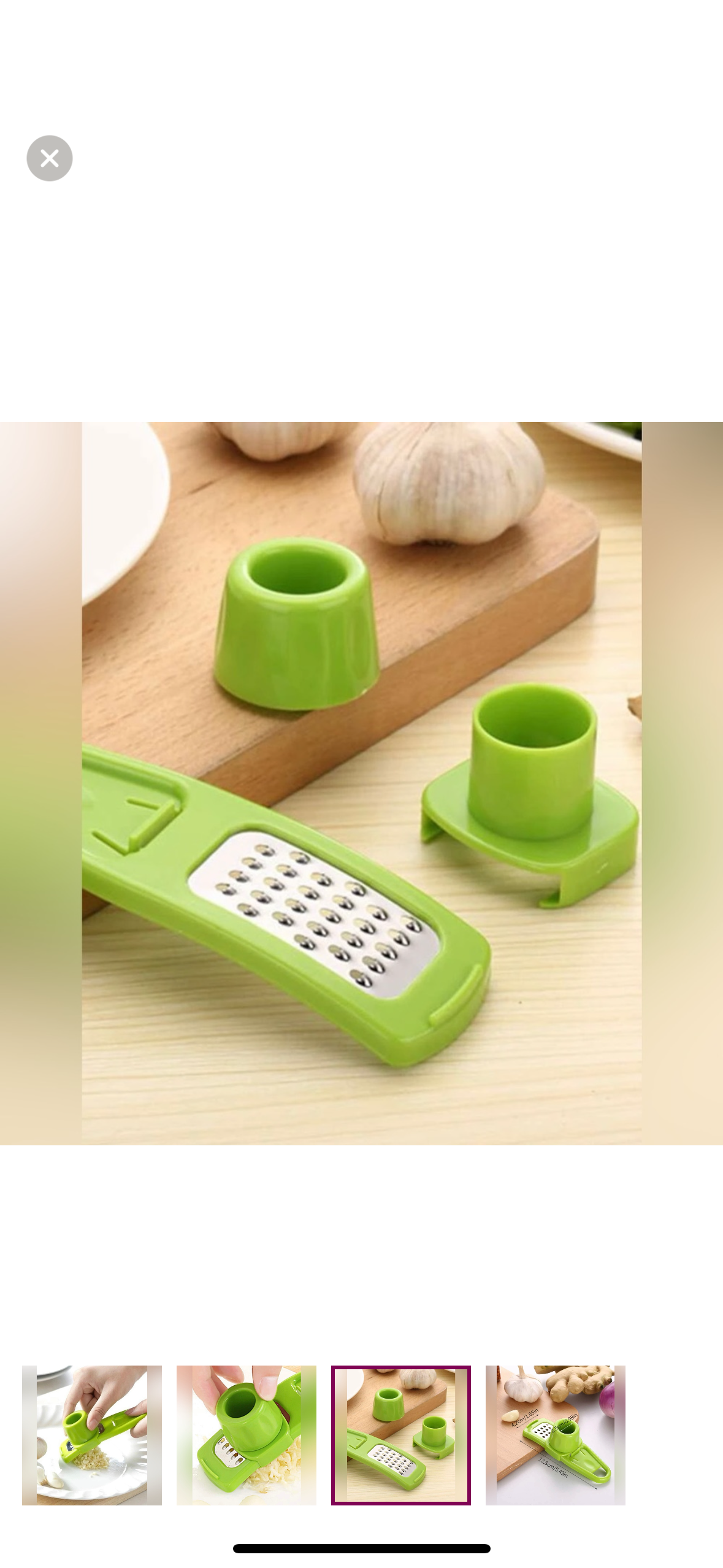 1pc Multifunctional Grinder, Shredder or Press...Color: Green