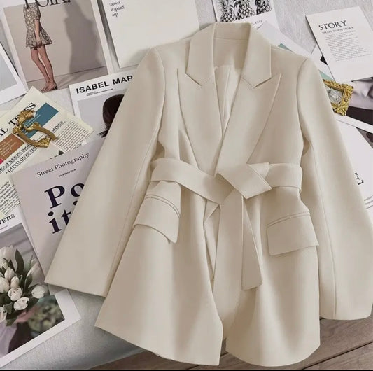 Wendy Versatile Belted Blazer Jacket