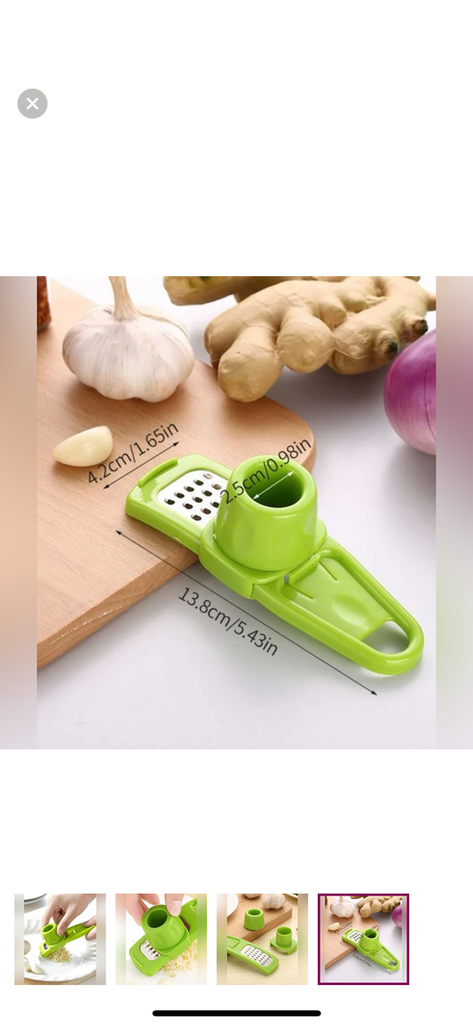 1pc Multifunctional Grinder, Shredder or Press...Color: Green