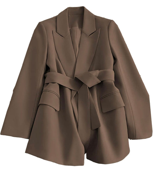Wendy Versatile Belted Blazer Jacket